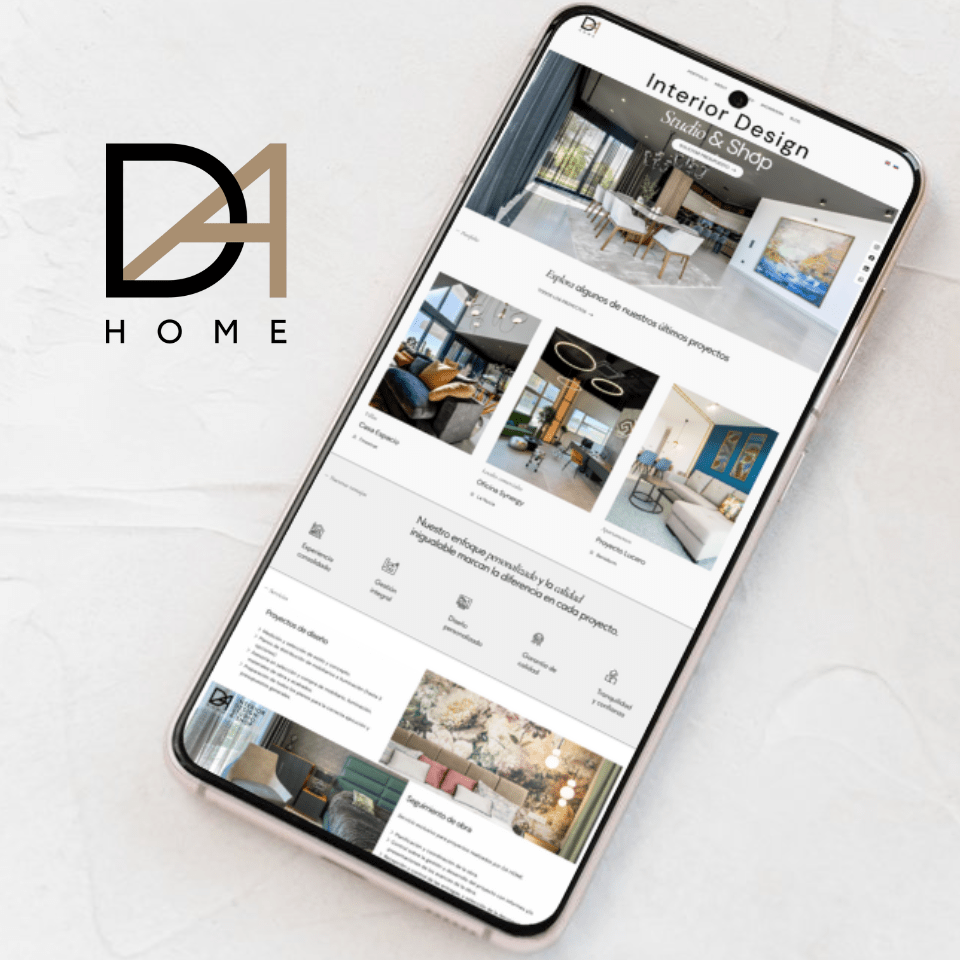 DAHOME - diseño web